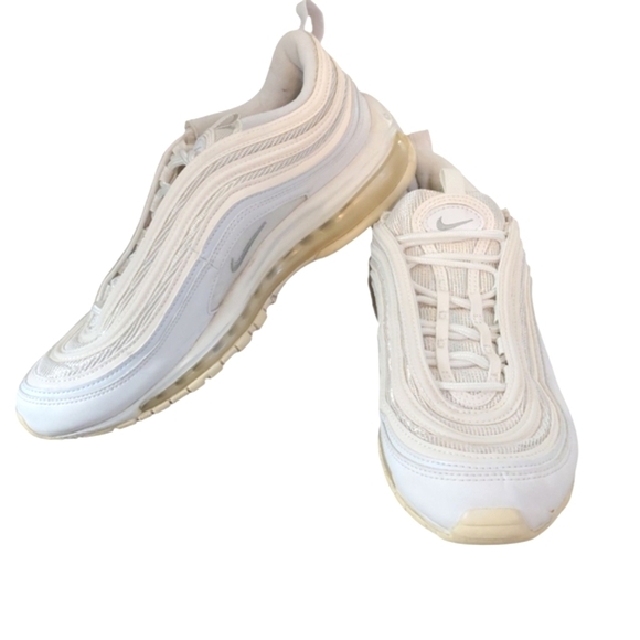 NIKE Air Max Sneakers Women's White Tennis Shoes Size 9.5 - Picture 12 of 12